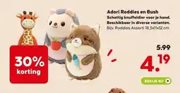 Pets Place Adori Roddies en Bush Schattig knuffeldier voor je hond aanbieding