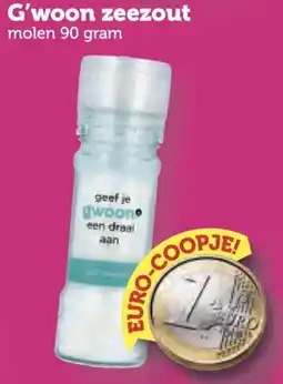 Coop G'woon zeezout aanbieding