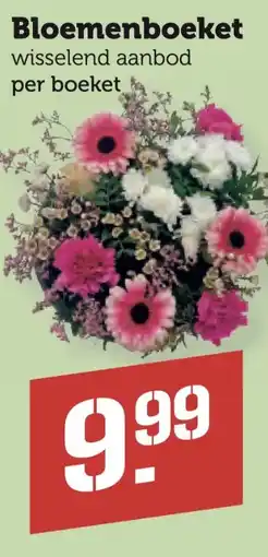 Coop Bloemenboeket aanbieding
