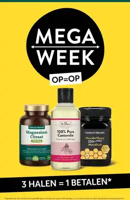 Holland & Barrett MEGA WEEK aanbieding