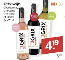 Coop Grix wijn aanbieding