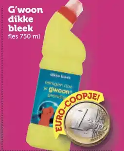 Coop G'woon dikke bleek aanbieding