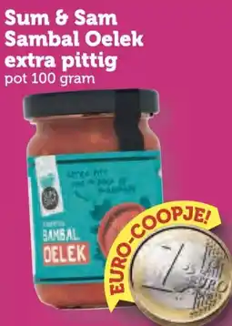 Coop Sum & Sam Sambal Oelek extra pittig aanbieding