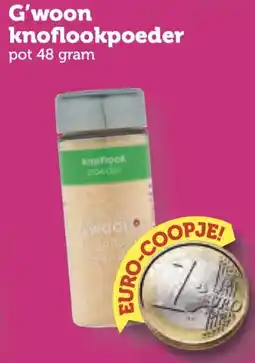 Coop G'woon knoflookpoeder aanbieding