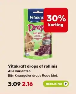 Pets Place Vitakraft drops of rollinis aanbieding