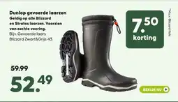 Pets Place Dunlop gevoerde laarzen aanbieding
