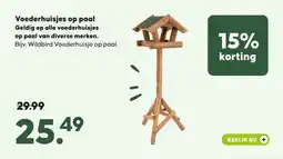 Pets Place Voederhuisjes op paal aanbieding