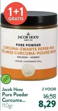 Holland & Barrett Pure Poeder Curcuma Zwarte Peper aanbieding
