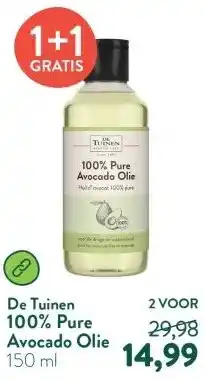 Holland & Barrett 100% Pure Avocado Olie aanbieding