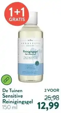 Holland & Barrett Sensitive Reinigingsgel aanbieding