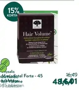 Holland & Barrett Mariadistel Forte - 45 tabletten aanbieding