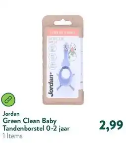 Holland & Barrett Green Clean Baby Tandenborstel 0-2 jaar aanbieding