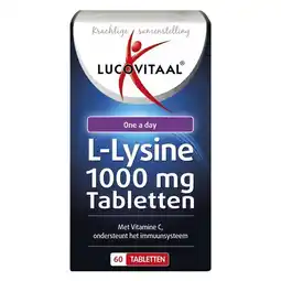 Trekpleister Lucovitaal L-Lysine Tabletten aanbieding