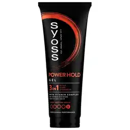 Trekpleister Syoss Power Hold Styling Gel aanbieding