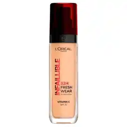 Trekpleister L'Oréal Paris Infaillible 200 32H Fresh Wear Foundation aanbieding