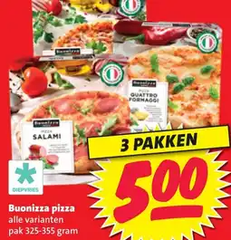 Boni Buonizza pizza aanbieding