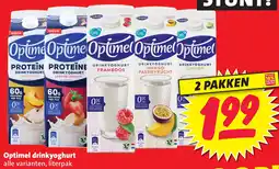Boni Optimel drinkyoghurt aanbieding