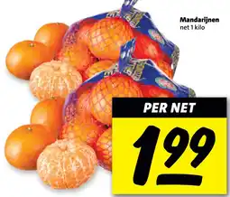 Boni Mandarijnen aanbieding
