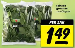 Boni Spinazie gewassen aanbieding