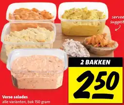 Boni Verse salades aanbieding