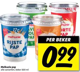 Boni Melkunie pap aanbieding