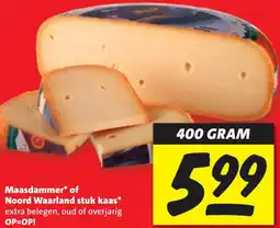 Boni Maasdammer of Noord Waarland stuk kaas aanbieding
