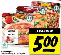 Boni Buonizza pizza aanbieding