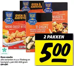 Boni Duca snacks aanbieding