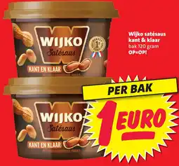 Boni Wijko satésaus kant & klaar aanbieding