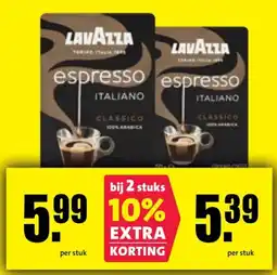 Boni Lavazza espresso aanbieding