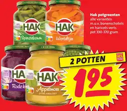 Boni Hak potgroenten aanbieding