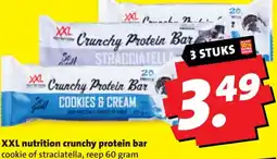 Boni XXL nutrition crunchy protein bar aanbieding