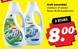 Boni Dreft wasmiddel aanbieding