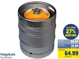 Makro Felsgold pils aanbieding