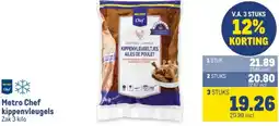Makro Metro Chef kippenvleugels aanbieding