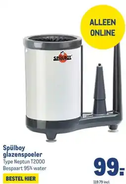 Makro Spülboy glazenspoeler aanbieding