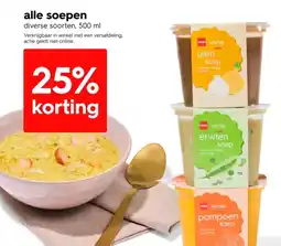 HEMA Alle soepen aanbieding