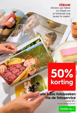 HEMA Alle basis fotoboeken via de fotoservice aanbieding