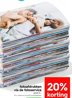 HEMA Fotoafdrukken via de fotoservice aanbieding