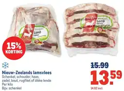 Makro Nieuw-Zeelands lamsvlees aanbieding