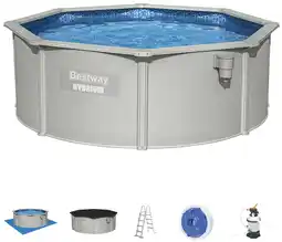 Bol.com Bestway Framezwembad Hydrium bovengronds rond 360x120 cm aanbieding