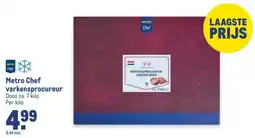 Makro Metro Chef varkensprocureur aanbieding
