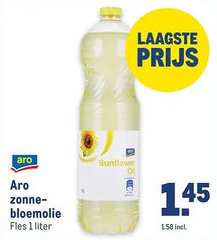 Makro Aro zonne- bloemolie aanbieding
