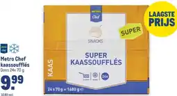 Makro Metro Chef kaassoufflés aanbieding