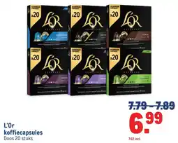 Makro L'Or koffiecapsules aanbieding