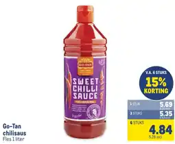 Makro Go-Tan chilisaus aanbieding