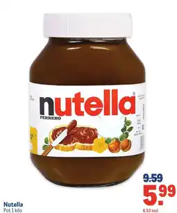 Makro Nutella aanbieding