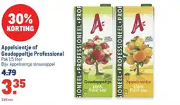 Makro Appelsientje of Goudappeltje Professional aanbieding