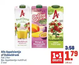 Makro Alle Appelsientje of Dubbeldrank aanbieding