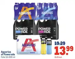Makro Aquarius of Powerade aanbieding